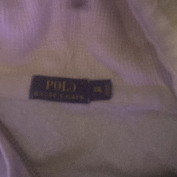 GREY POLO SWEAT SUIT THIS JUST THE HOODY BUT I GOT THE SET - Picture 3 of 3